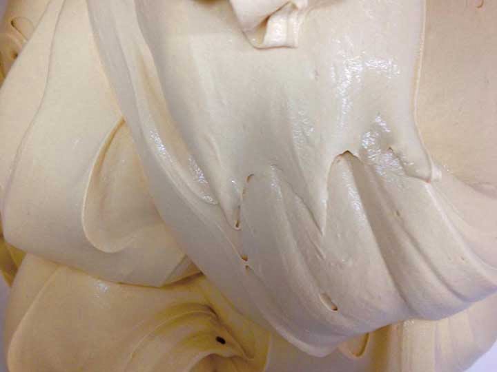 Crème glacée produite par congélation continue